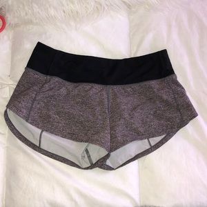 LULULEMON Size 2 Speed Up Shorts